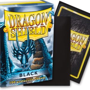 Dragon Shield Sleeves: Standard Classic - Black 100CT