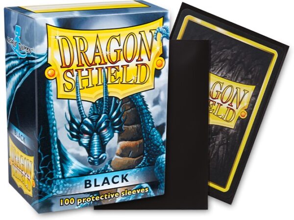 Dragon Shield Sleeves: Standard Classic - Black 100CT