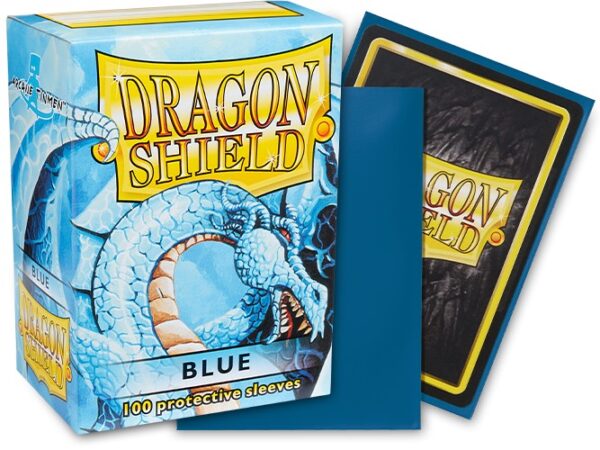 Dragon Shield Sleeves: Standard Classic - Blue 100CT