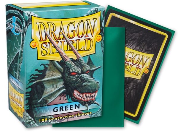 Dragon Shield Sleeves: Standard Classic - Green 100CT