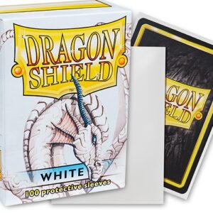 Dragon Shield Sleeves: Standard Classic - White 100CT