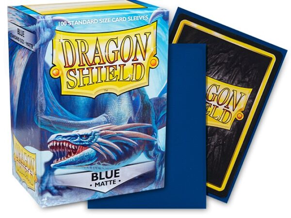 Dragon Shield Sleeves: Standard Matte - Blue 100CT