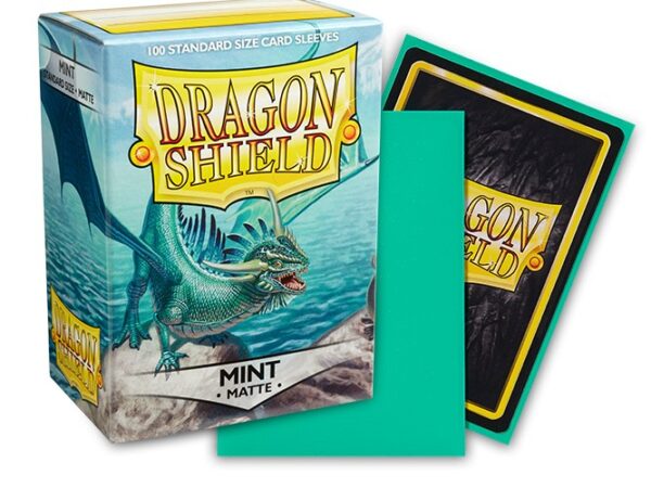 Dragon Shield Sleeves: Standard Matte - Mint 100CT