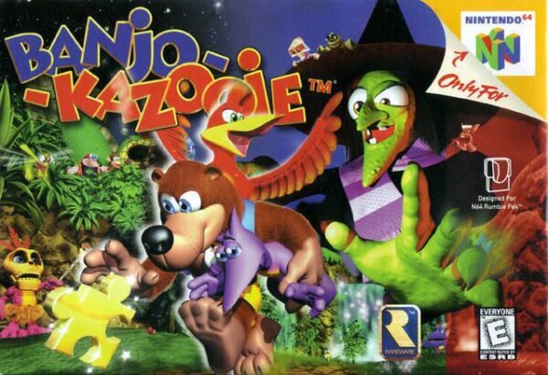 Banjo-Kazooie Box Cover