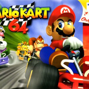 Mario Kart 64 Box Cover