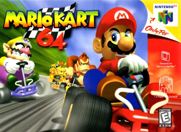 Mario Kart 64 Box Cover