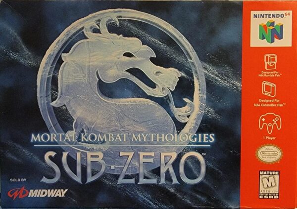 Mortal Kombat Mythologies Sub-Zero Box Cover