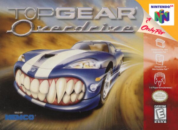 Topgear Overdrive Box Cover