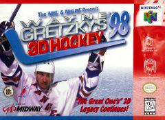 Wayne Gretzky's 3D Hockey 98 Box Cover