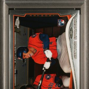 2014 Topps Chrome #138 George Springer RC PSA 10 Front