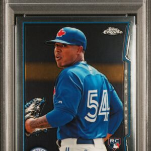 2014 Topps Chrome #76 Marcus Stroman RC PSA 10 Front