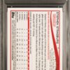 2014 Topps Chrome #17 Stephen Strasburg /100 PSA 10 Black Refractor Back