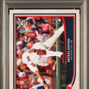 2018 Topps Big League #250 Rafael Devers RC PSA 10 Front