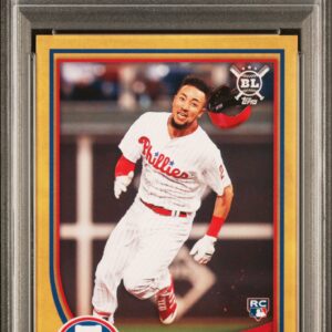 2018 Topps Big League #3 J.P. Crawford RC PSA 10 Gold Parallel Front