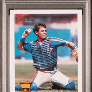 1993 Topps Gold #380 Todd Hundley PSA 9 All-Star Rookie Cup Front