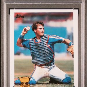 1993 Topps #380 Todd Hundley PSA 8