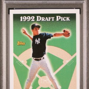 1993 Topps #98 Derek Jeter RC PSA 8 Front