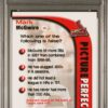 1999 Topps #P4 Mark McGwire PSA 10 Picture Perfect Back