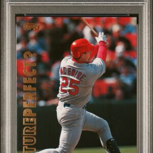 1999 Topps #P4 Mark McGwire PSA 10 Picture Perfect Front