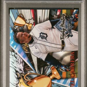 2022 Topps Stadium Club #RL11 Miguel Cabrera PSA 10 Trophy Hunters Front