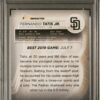 2020 Bowman's Best #3 Fernando Tatis Jr PSA 10 Refractor Back