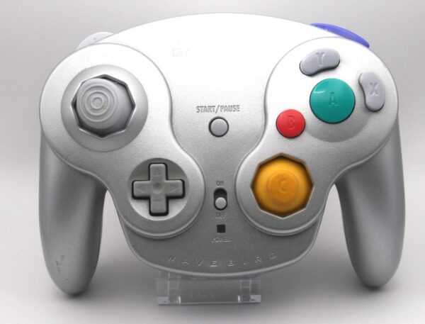 Nintendo Gamecube Wavebird Wireless Controller - Platinum